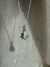 Load image into Gallery viewer, LITTLE STAR SILVER OPAL PENDANT
