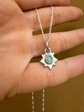 Load image into Gallery viewer, LITTLE STAR SILVER OPAL PENDANT

