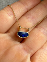 Load image into Gallery viewer, JELLY BEAN OPAL PENDANT WITH CHAIN 9CT
