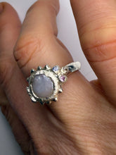 Load image into Gallery viewer, ANEMONE SILVER &amp; PEARL RING

