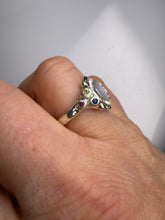 Load image into Gallery viewer, ANEMONE SILVER &amp; PEARL RING
