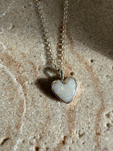 Load image into Gallery viewer, SWEET HEART Silver &amp; Opal Pendant
