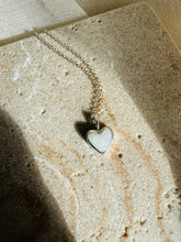 Load image into Gallery viewer, SWEET HEART Silver &amp; Opal Pendant
