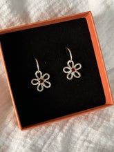 Load image into Gallery viewer, DAISY JOY Garnet Charm Earrings
