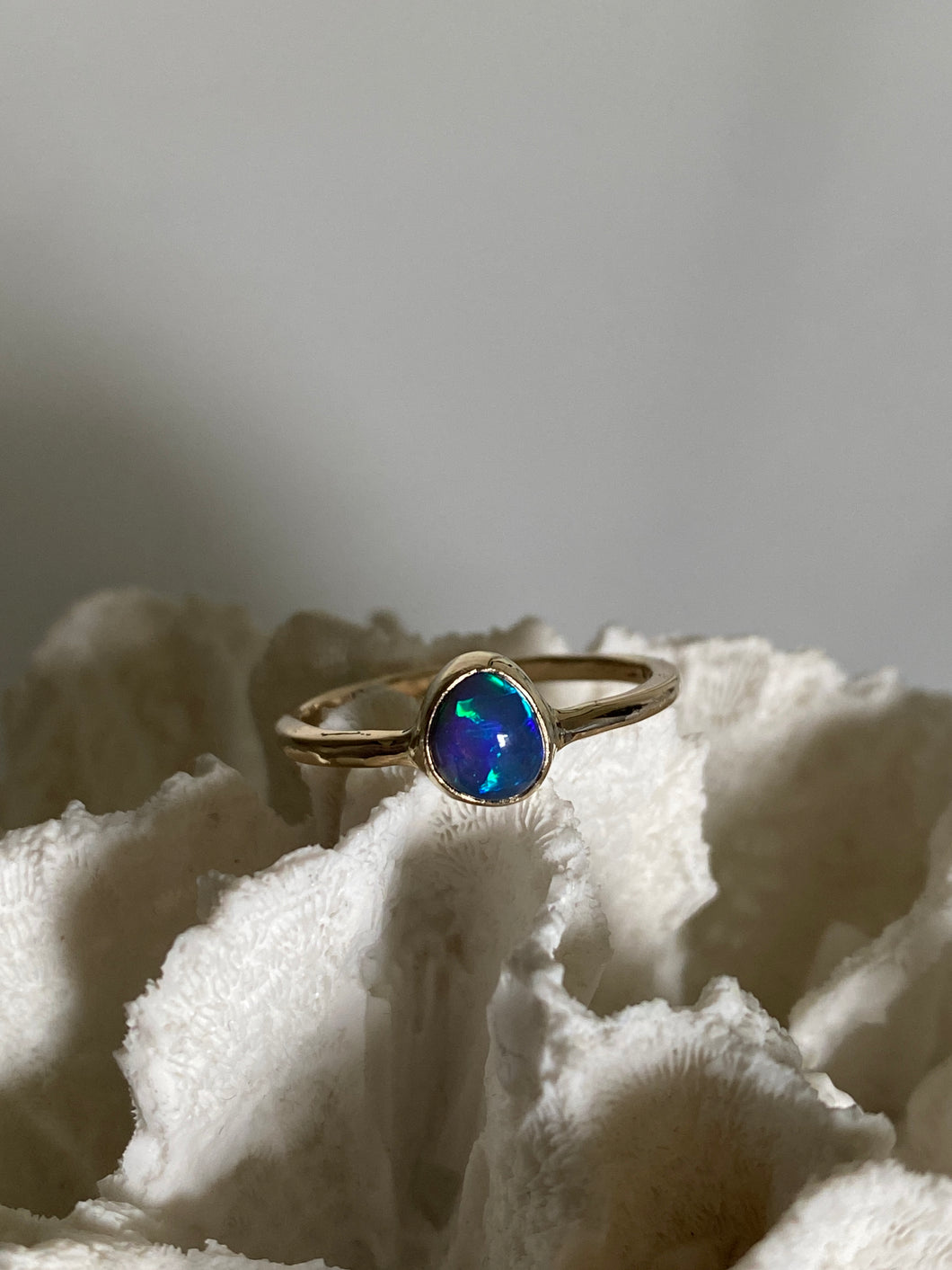 Aegean 9ct Gold Opal Ring