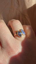 Load and play video in Gallery viewer, KAISA 9ct Gold Opal and Topaz Ring
