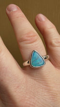 Load and play video in Gallery viewer, Glacial Opal Silver Ring
