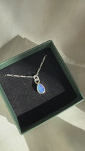 Load and play video in Gallery viewer, Bluewater Dreaming Boulder Opal Pendant
