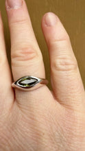 Load and play video in Gallery viewer, Transcend Ring Australian Sapphire Sterling Silver
