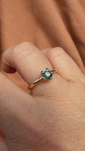 Load and play video in Gallery viewer, Ellora Solitaire Ring 9ct Solid Gold
