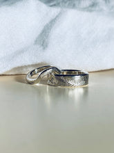 Load image into Gallery viewer, Monet Hand Engraved Wedding Bands
