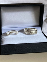 Load image into Gallery viewer, Monet Hand Engraved Wedding Bands
